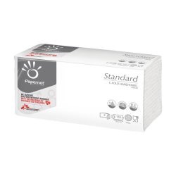 Papernet 400790 serviette en papier 152 feuilles Cellulose Blanc