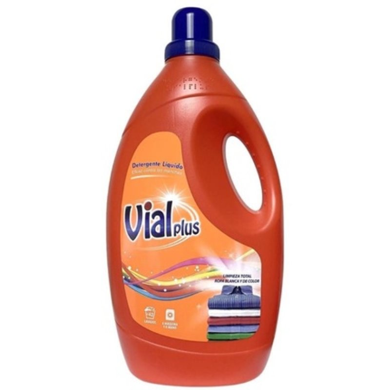 Vialplus Detergent Liquid 3 Liters 36 Washes Blue