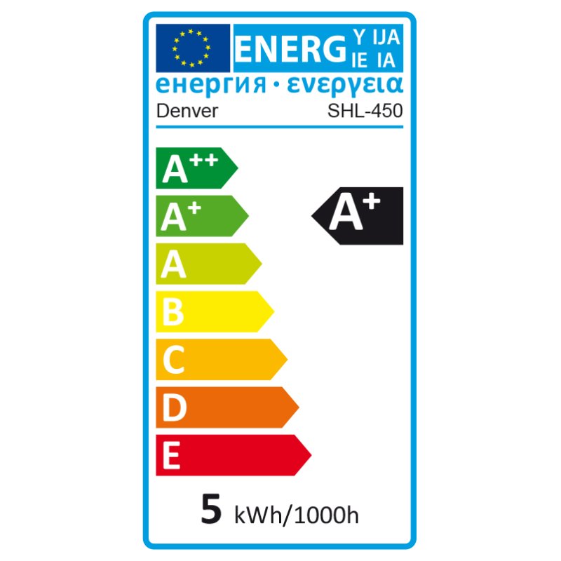 Denver SHL-450 Smart bulb 5 W White Wi-Fi