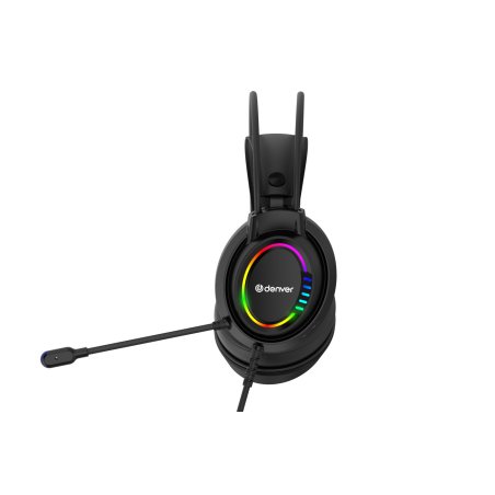 Denver GHS-130 écouteur/casque Avec fil Arceau Jouer Noir