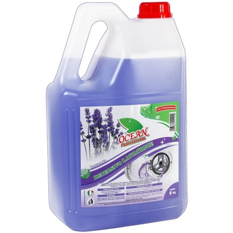 Ocean Professional Detergent Washing Liquid 5 Kg. Lavender