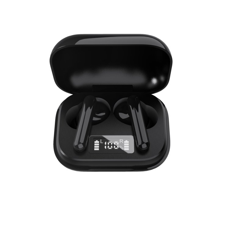 Denver TWE-38BLACK headphones/headset Wireless In-ear Calls/Music Bluetooth Black