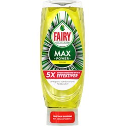 Fairy Max Power Lemon Dishwashing Liquid 545 Ml