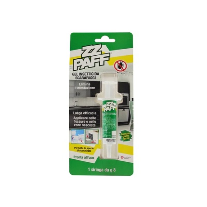 Zz Paff Zz Paff Syringe Gel 8 Gr Cockroaches