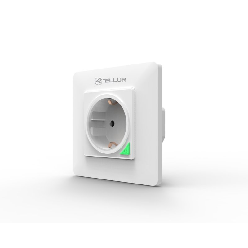 Tellur Smart WiFi Wall Plug 3000w, 16A, white