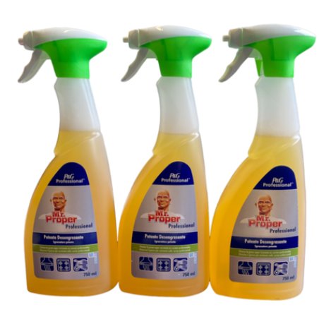 Mr. Proper Professional Powerful Grease Remover 750ml Spray Bottle