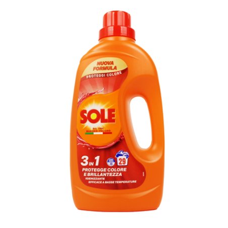 Sole Liquid Laundry Detergent Washing Machine Color Protector 29 Washes 1305 Liters