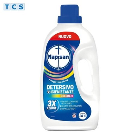 NAPISAN Sanitizer Liquid Laundry Detergent 2 Varieties 23 Washes 1.15L