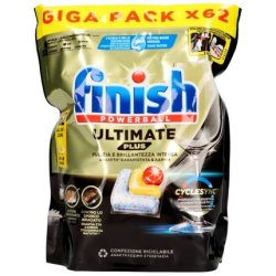 Finish Powerball Ultimate Plus All In 1 Lemon 62 Capsules
