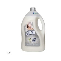 Alba Floor Cleaning Detergent 4 Liters Iris And White Flowers