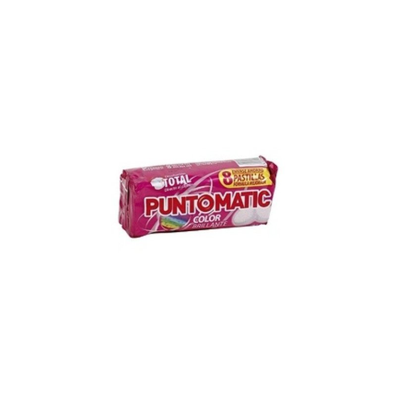 Puntomatic Bright Color Detergent 8 Tablets