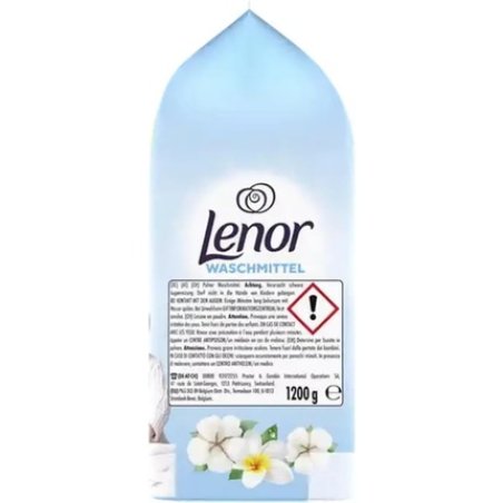 Lenor Sensitive Powder Detergent Delicate Formula with Cotton Flowers