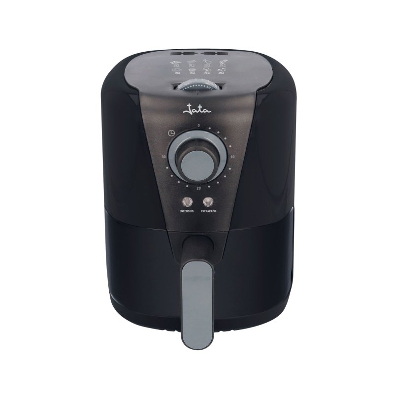 JATA JEFR1221 friteuse Unique 1,5 L 1000 W Friteuse d’air chaud Noir