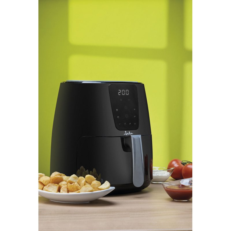 JATA JEFR1225 friteuse Unique 5 L 1300 W Friteuse d’air chaud Noir