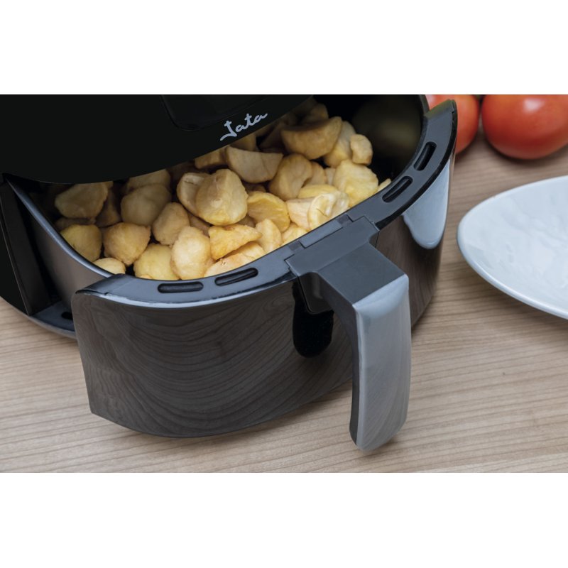JATA JEFR1225 friteuse Unique 5 L 1300 W Friteuse d’air chaud Noir