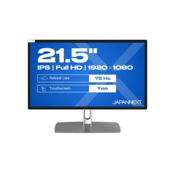JAPANNEXT JN-IPS2152FHDR-C65W-FLD-T écran plat de PC 54,6 cm (21.5") 1920 x 1080 pixels Full HD LED Écran tactile Gris