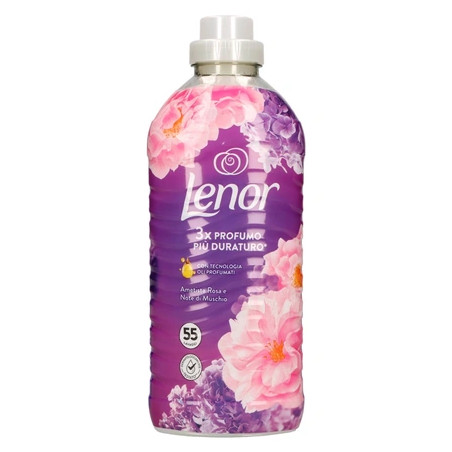 Lenor Concentrated Fabric Conditioner 55 Washes Amethyst Rose And Musk Notes