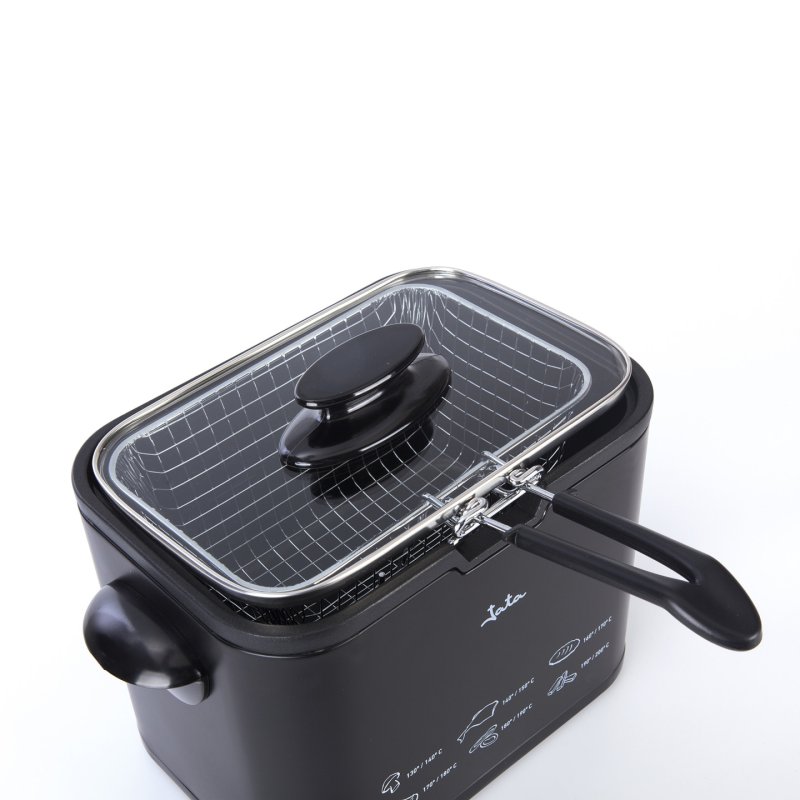 JATA FR5600 fryer Single 1.3 L Stand-alone 1000 W Deep fryer Black