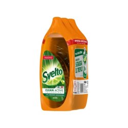 Svelto Diluted Dishwashing Liquid 980 Ml X 3 Vinegar