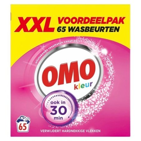 Omo Washing Powder Color 3835 Kg 65 Scoops