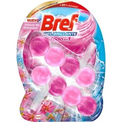 Bref Toilet Disinfectant Hanger Bright Gel All In 1 Spring Freshness Blister Pack Of 2 Units