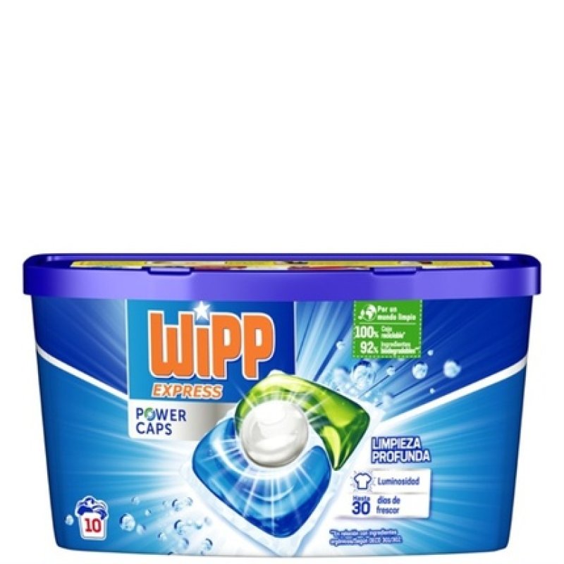 Wipp Express Power Detergent Caps 10 Units