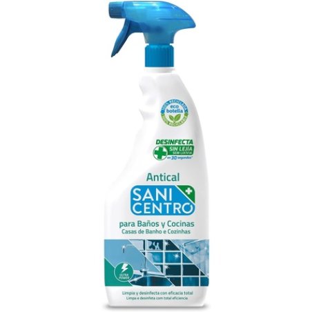 Sanicentro Antilimescale Disinfectant for Bathrooms and Kitchens 750ml
