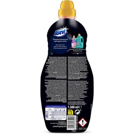 Asevi 23544 Special Detergent for Washing and Protecting Dark and Black Garments