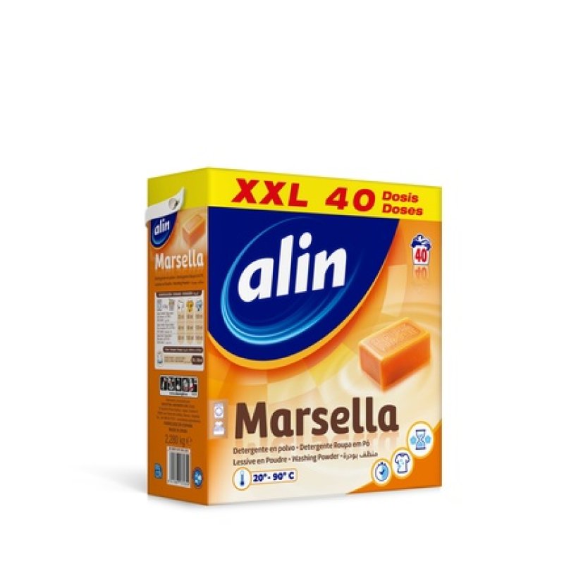 Disiclin Alin Marsylia Universal Laundry Powder 40 Washes 228 Kg