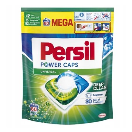Persil Power Caps Universal Washing Capsules 60 Pieces