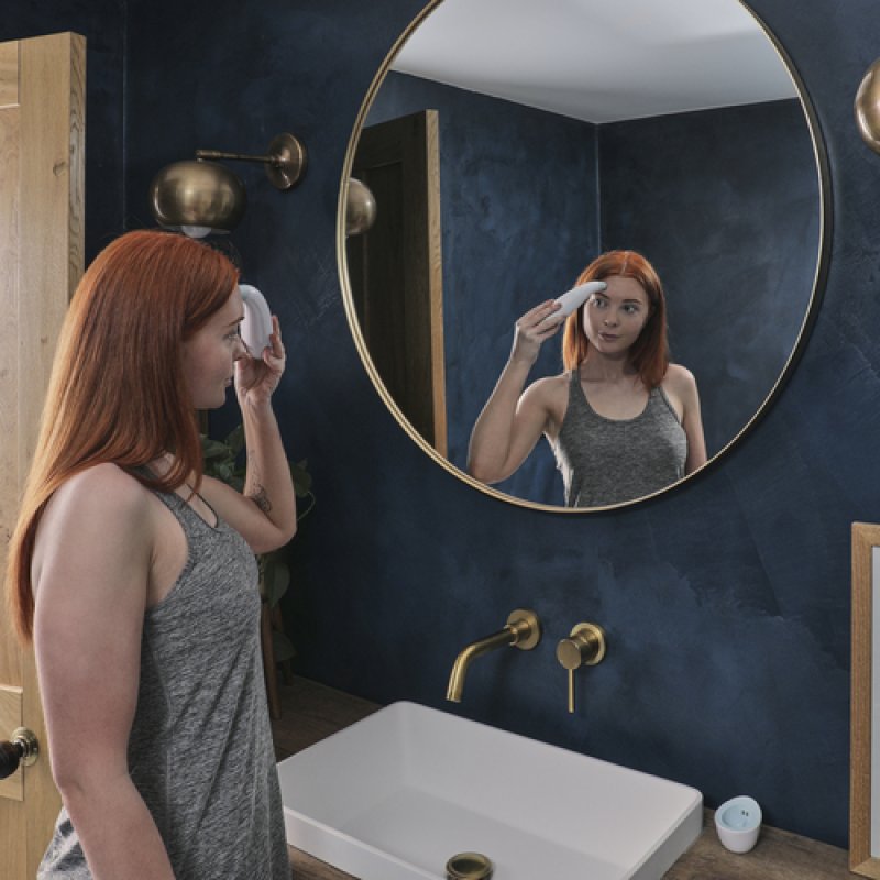 HoMedics MD-1000-EU2 appareil pour soin de la peau Microdermabrasion par vide sur la peau Blanc