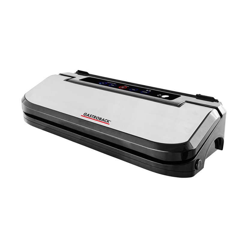 Gastroback Design Basic vacuum sealer 800 mbar Black, Stainless steel