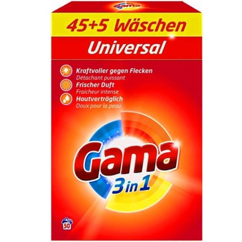 Gama Universal Laundry Powder 1625 Kg