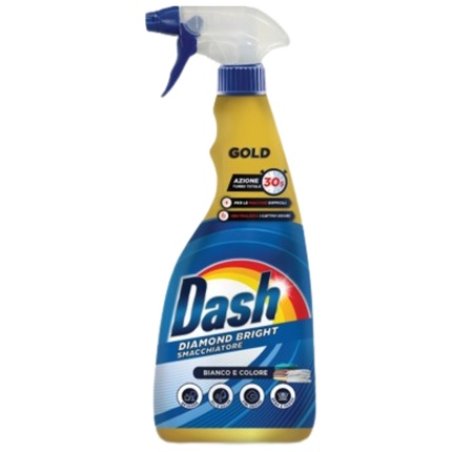 Dash Stain Remover Spray 750 Ml Diamond Gold White And Color