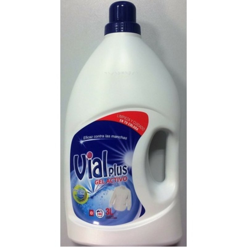 Vialplus Detergent 3l 50 Washes Active Gel