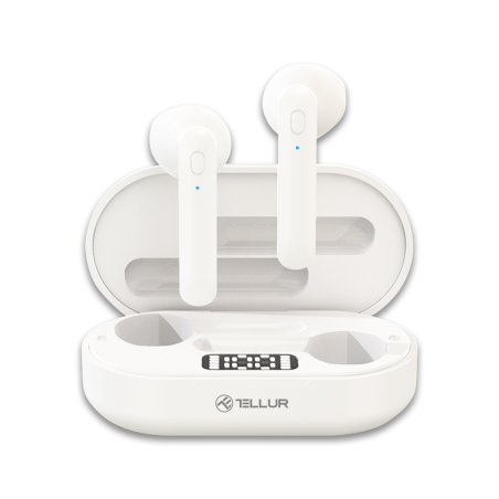 Tellur TLL511411 headphones/headset True Wireless Stereo (TWS) In-ear Music Bluetooth White