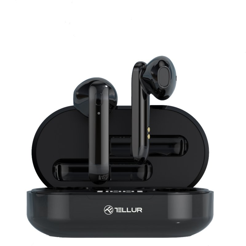 Tellur TLL511401 headphones/headset True Wireless Stereo (TWS) In-ear Music Bluetooth Black