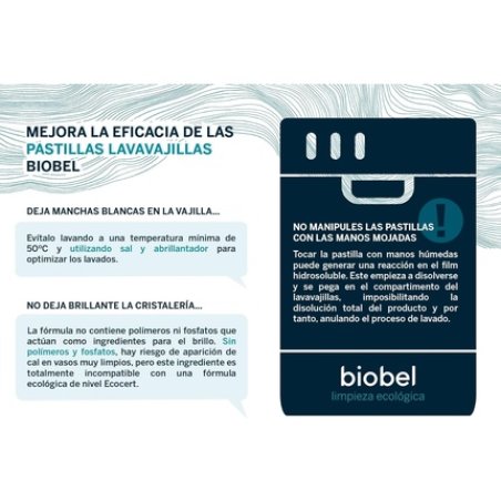 Biobel Ecological Dishwasher Tablets - Pack of 30