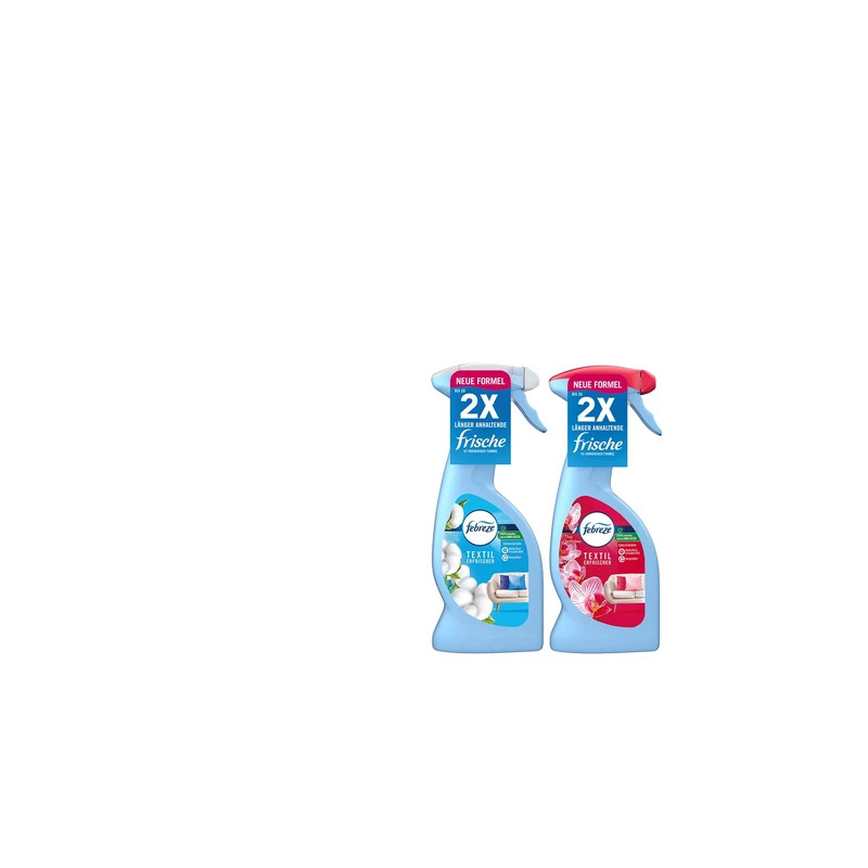 Febreze Fabric Refresher Thai Orchid & Pure Fresh 2 X 375ml