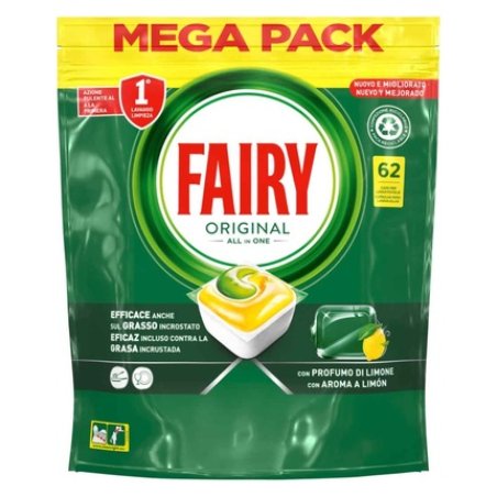 Fairy Past 3 Original X62 Yellow Household Dishwashing