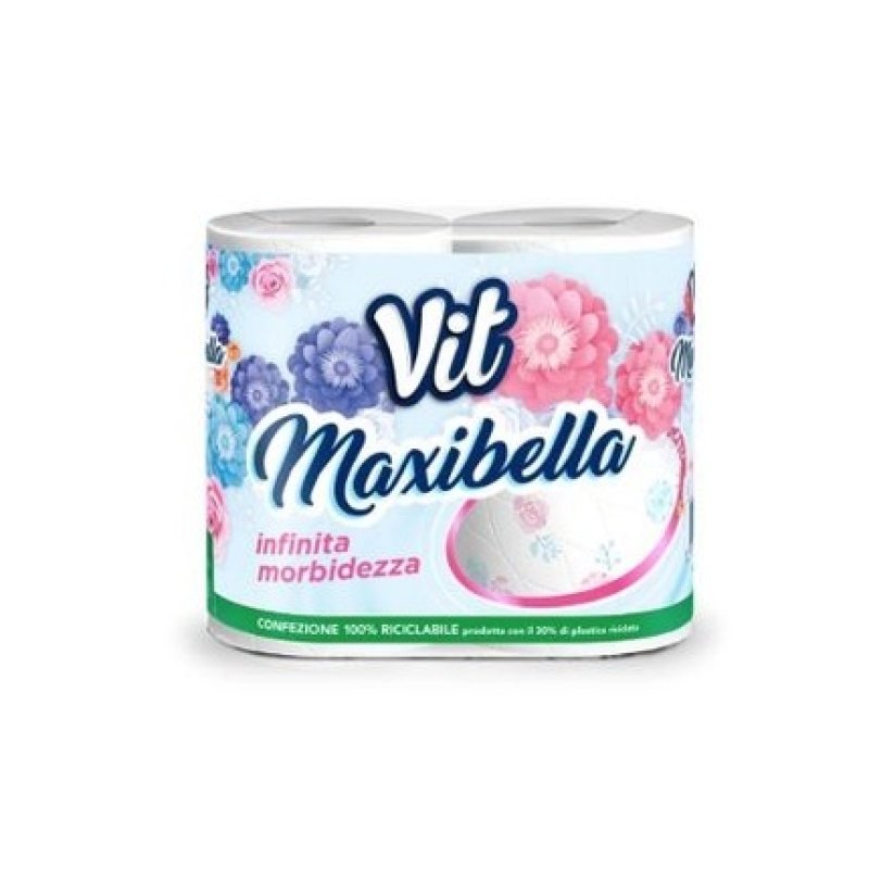 Vit Maxibella Hygienic Paper 4 Rolls