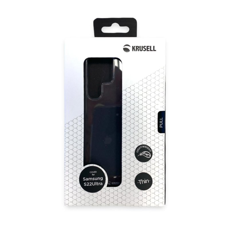 Krusell 62457 mobile phone case 17.3 cm (6.8") Cover Transparent