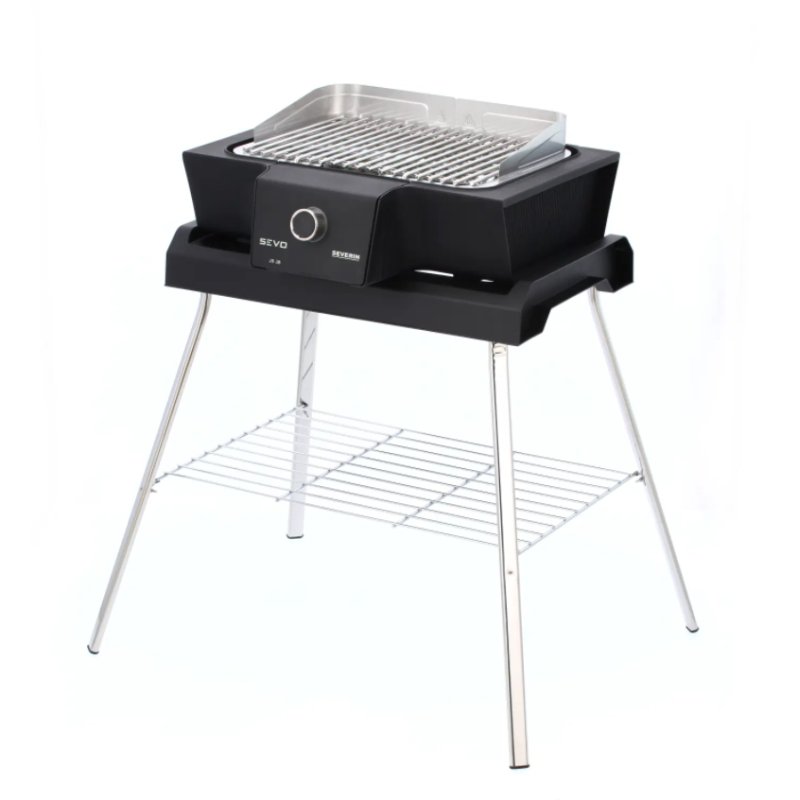 Severin PG 8119 SEVO GS Grill Rectangular Electric Black 3000 W