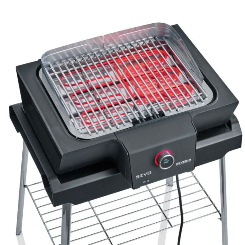 Severin PG 8119 SEVO GS Grill Rectangulaire Electrique Noir 3000 W