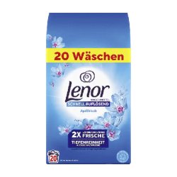 Lenor Lessive en poudre Fraîcheur d'avril, 1,2 kg