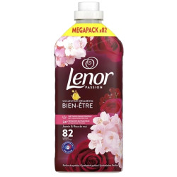 Lenor Passion Jasmine & Rose Fabric Softener 82 Scoops 1722 Ml