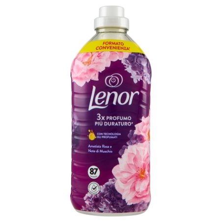 Lenor Concentrated Fabric Conditioner 87 Washes Amethyst Rose And Musk Notes