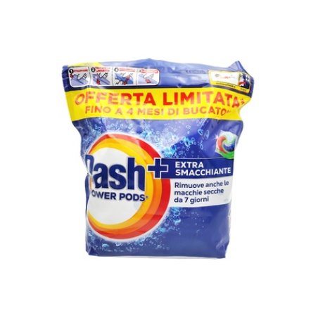 Dash Power Pods Extra Stain Remover For Dried Stains For 7 Days 60 Pods
