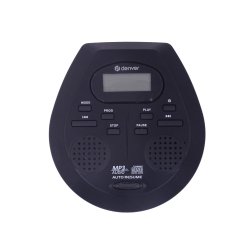 Denver DMP-395B Lecteur CD portable Noir