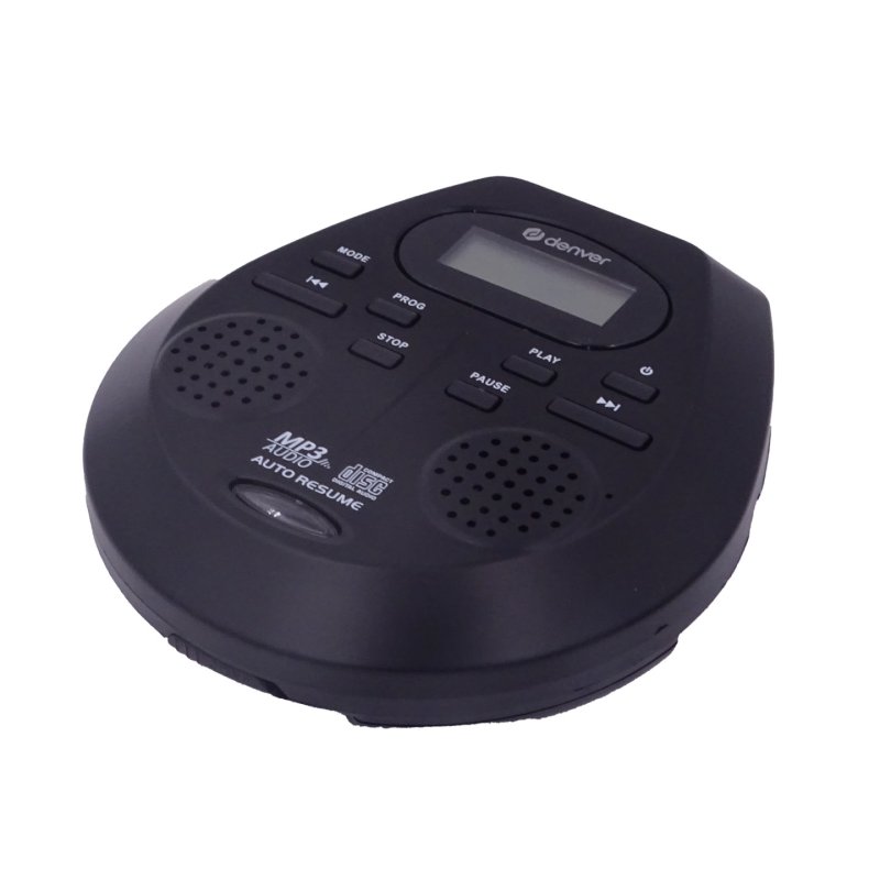Denver DMP-395B Lecteur CD portable Noir